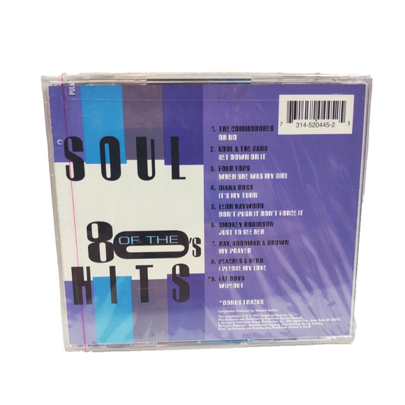 Various Artists Soul Hits of the 80s Factory Sealed CD 1997 Polygram Records - Picture 2 of 7